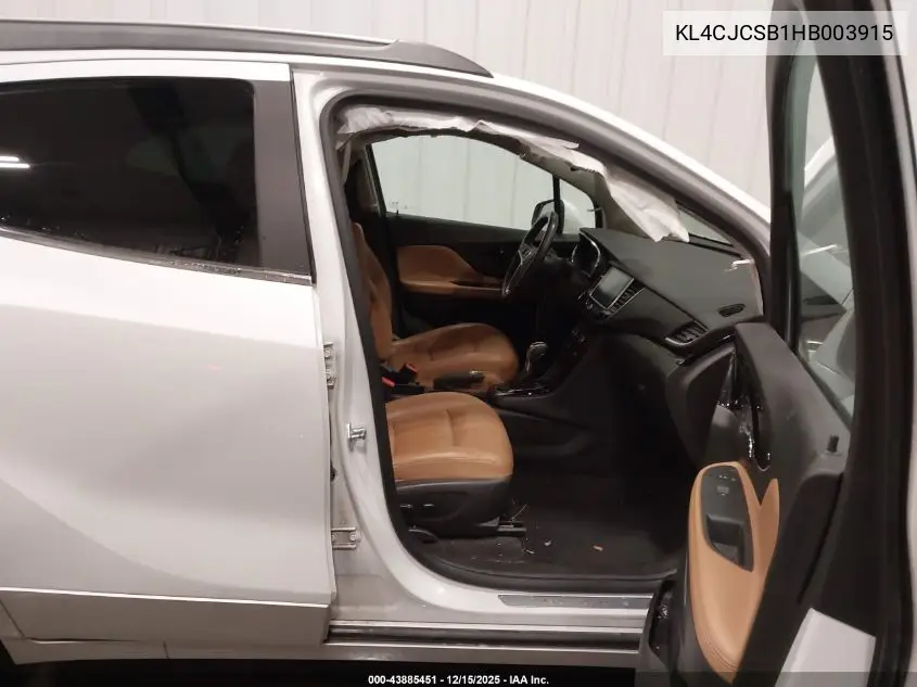 KL4CJCSB1HB003915 2017 Buick Encore Essence
