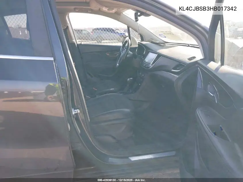 KL4CJBSB3HB017342 2017 Buick Encore Preferred Ii