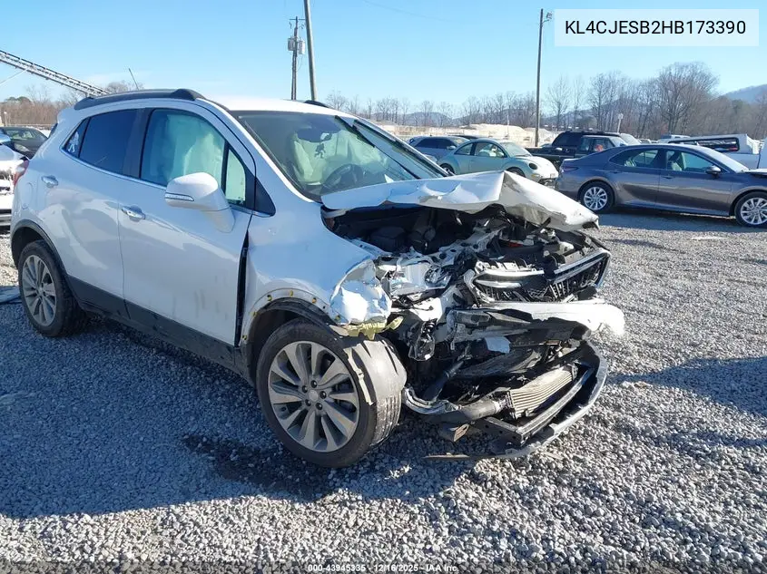 KL4CJESB2HB173390 2017 Buick Encore Preferred