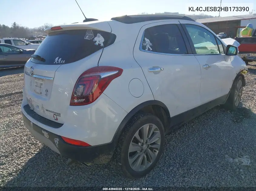 KL4CJESB2HB173390 2017 Buick Encore Preferred