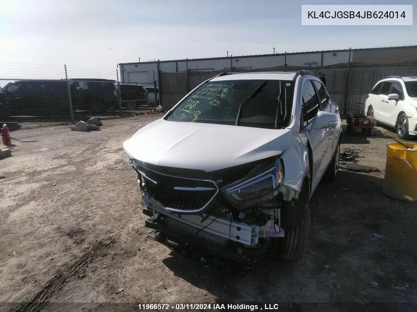 KL4CJGSB4JB624014 2018 Buick Encore