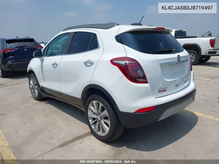 KL4CJASB3JB719497 2018 Buick Encore Preferred