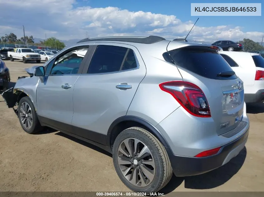 KL4CJCSB5JB646533 2018 Buick Encore Essence