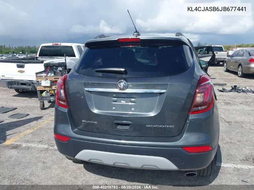 KL4CJASB6JB677441 2018 Buick Encore Preferred