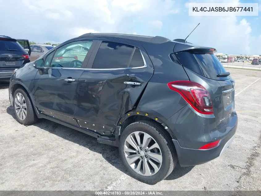 KL4CJASB6JB677441 2018 Buick Encore Preferred