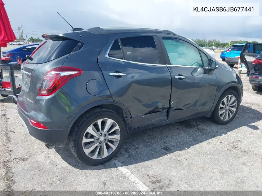 KL4CJASB6JB677441 2018 Buick Encore Preferred