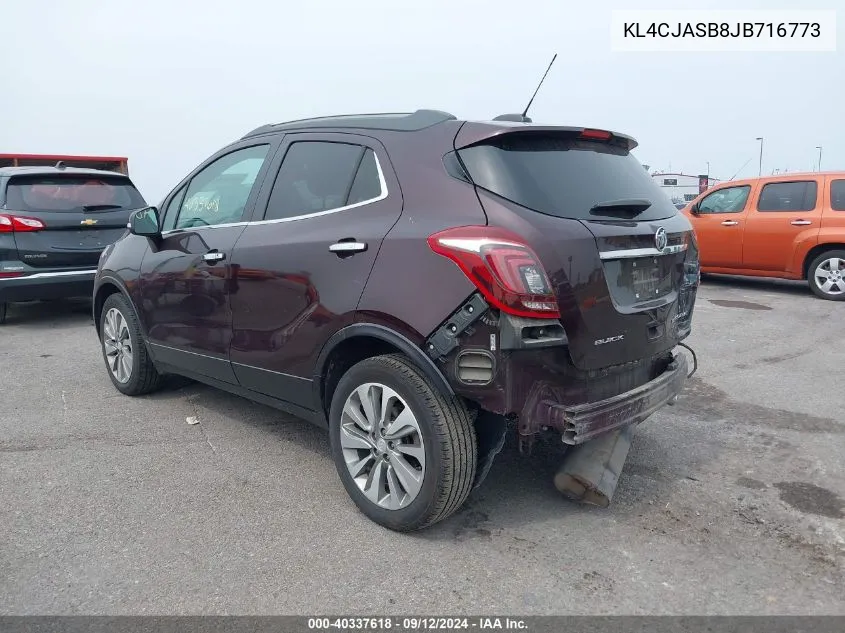 KL4CJASB8JB716773 2018 Buick Encore Preferred