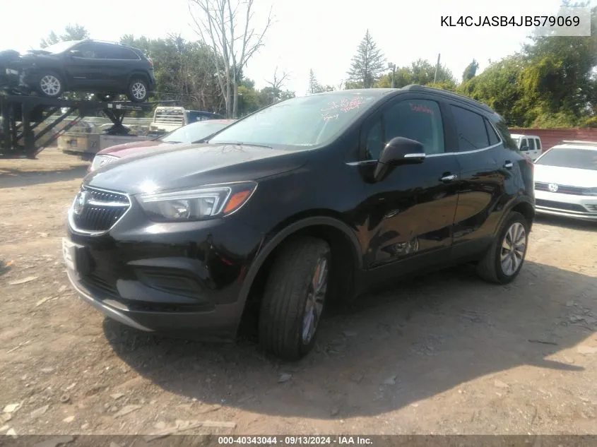 KL4CJASB4JB579069 2018 Buick Encore Preferred