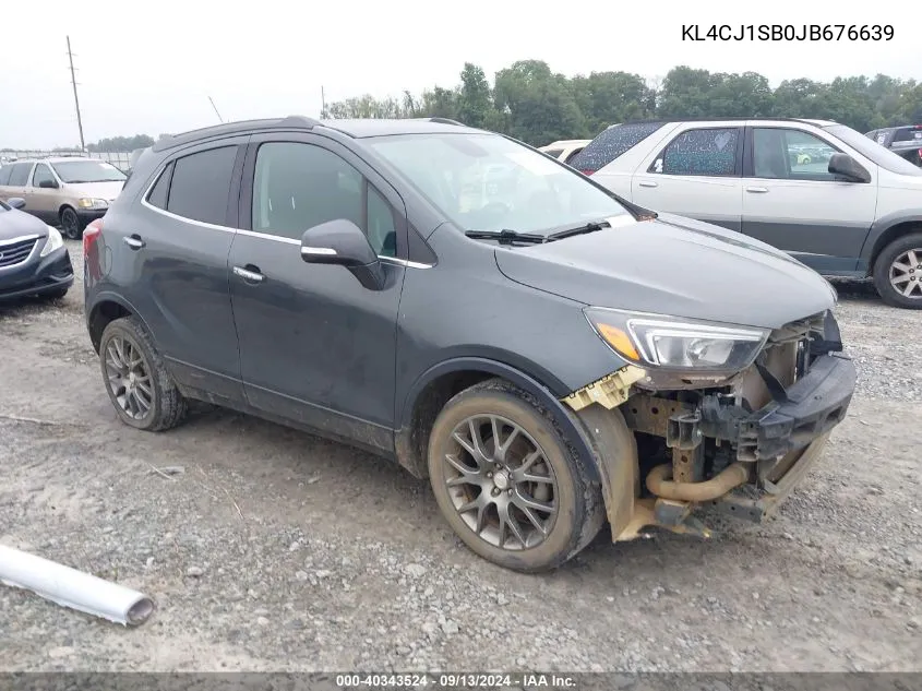 KL4CJ1SB0JB676639 2018 Buick Encore Sport Touring