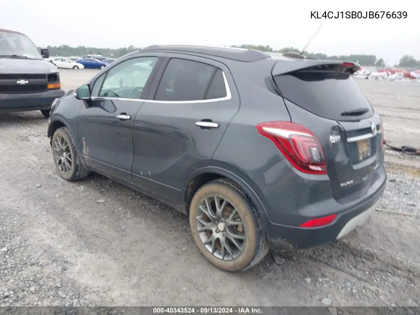 KL4CJ1SB0JB676639 2018 Buick Encore Sport Touring