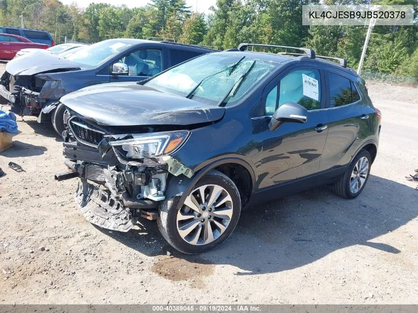 KL4CJESB9JB520378 2018 Buick Encore Preferred