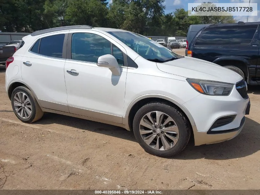 KL4CJASB5JB517728 2018 Buick Encore Preferred