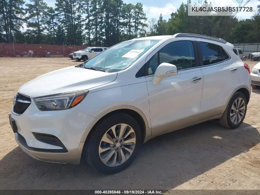 KL4CJASB5JB517728 2018 Buick Encore Preferred