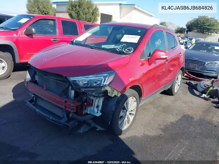 KL4CJASB6JB684826 2018 Buick Encore Preferred