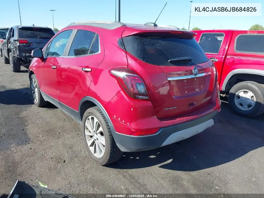 KL4CJASB6JB684826 2018 Buick Encore Preferred