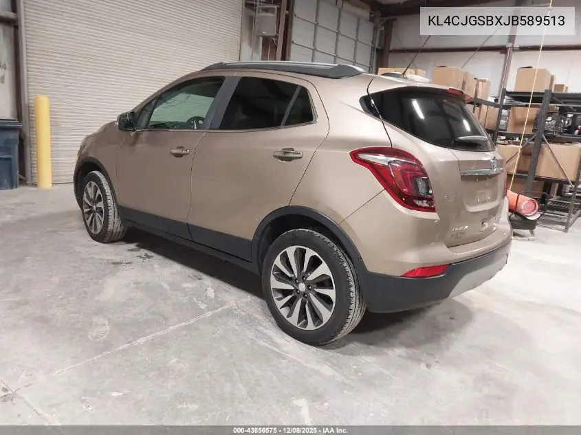 KL4CJGSBXJB589513 2018 Buick Encore Essence