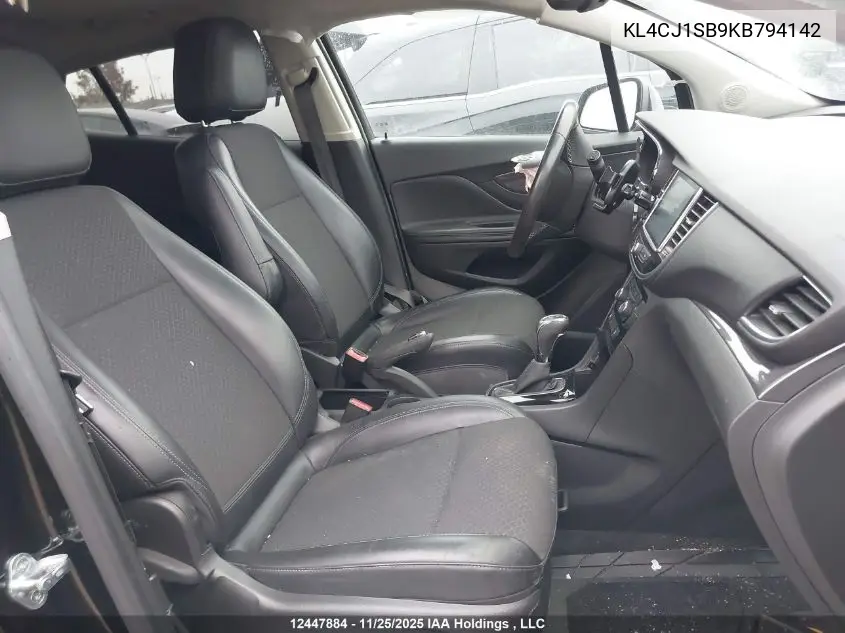 KL4CJ1SB9KB794142 2019 Buick Encore Sport Touring