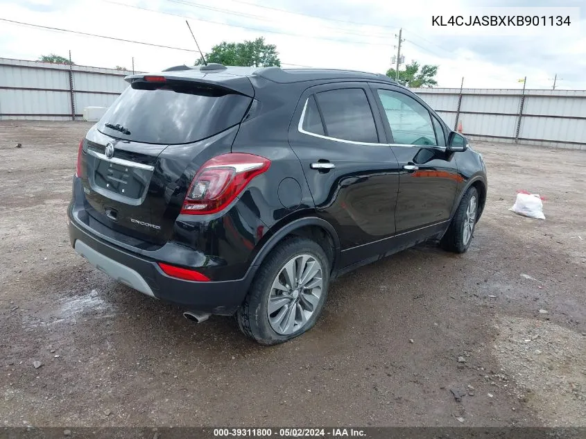 KL4CJASBXKB901134 2019 Buick Encore Fwd Preferred