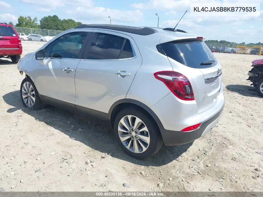 2019 Buick Encore Fwd Preferred VIN: KL4CJASB8KB779535 Lot: 40335136