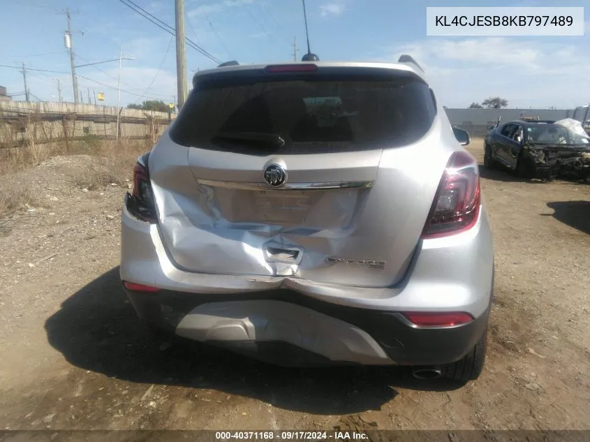 KL4CJESB8KB797489 2019 Buick Encore Awd Preferred