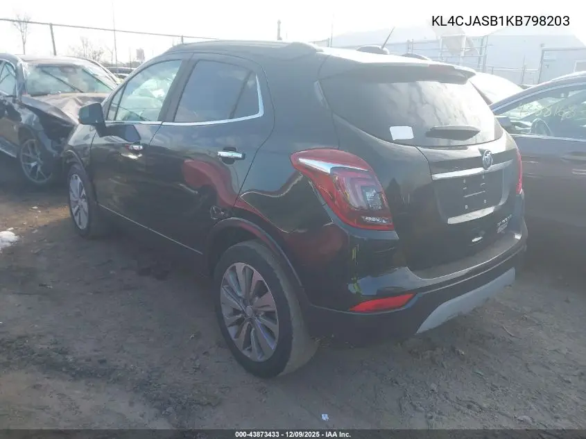 KL4CJASB1KB798203 2019 Buick Encore Fwd Preferred