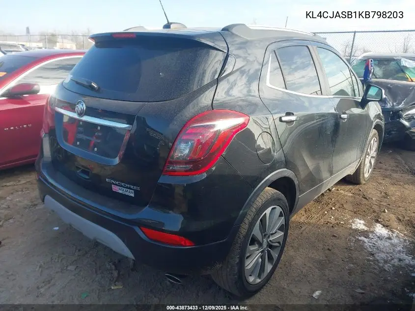 KL4CJASB1KB798203 2019 Buick Encore Fwd Preferred