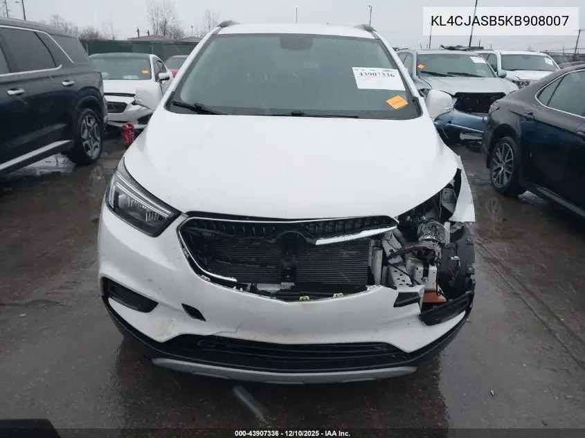 KL4CJASB5KB908007 2019 Buick Encore Fwd Preferred