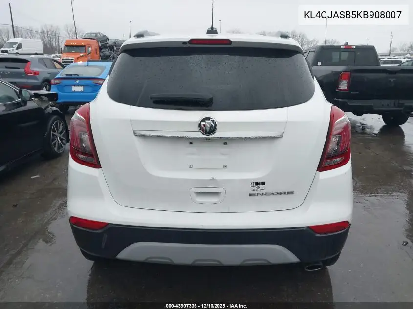 KL4CJASB5KB908007 2019 Buick Encore Fwd Preferred