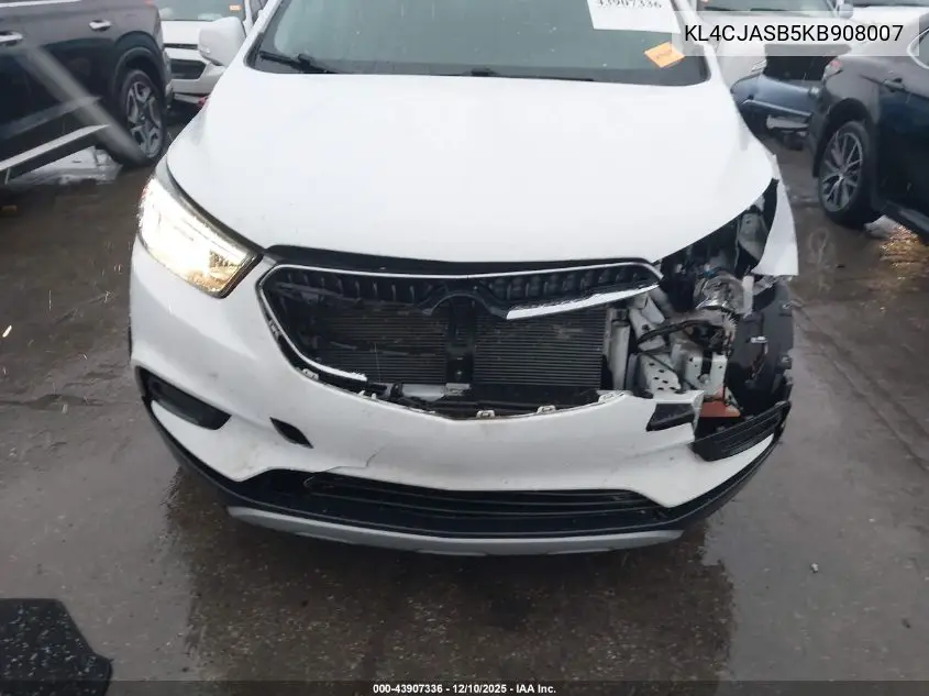 KL4CJASB5KB908007 2019 Buick Encore Fwd Preferred