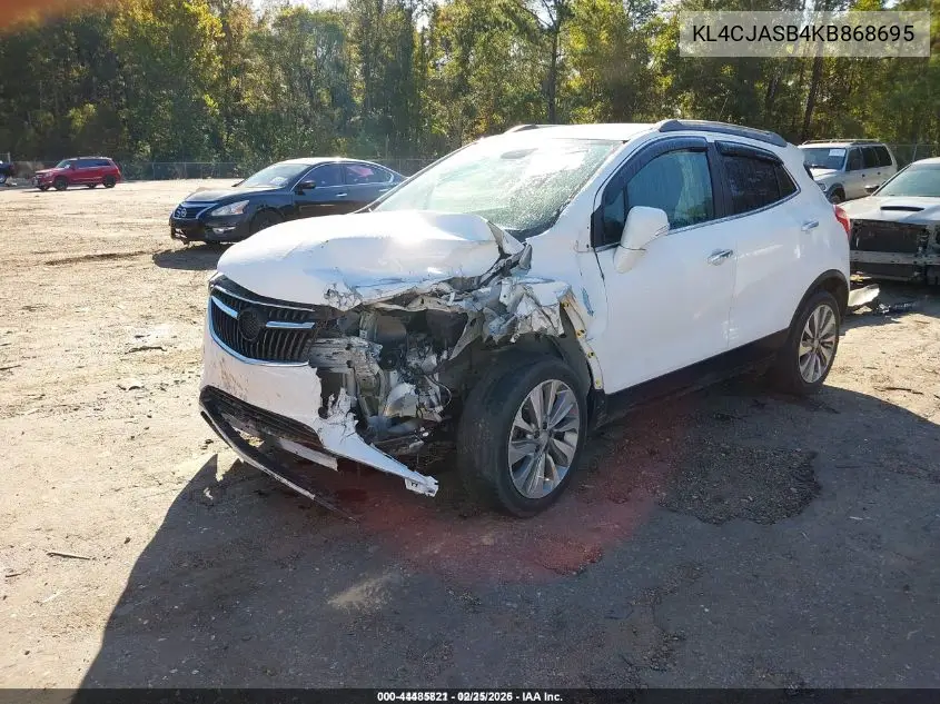 KL4CJASB4KB868695 2019 Buick Encore Fwd Preferred