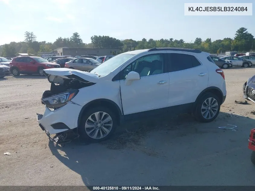 KL4CJESB5LB324084 2020 Buick Encore Awd Preferred