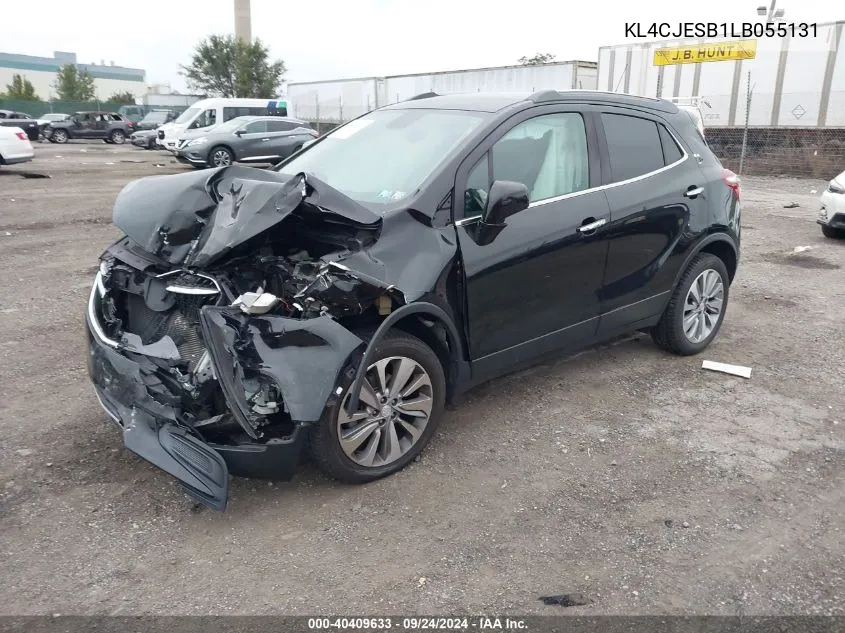 2020 Buick Encore Preferred VIN: KL4CJESB1LB055131 Lot: 40409633