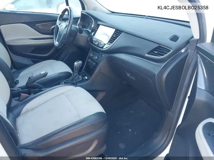 KL4CJESBOLBO25358 2020 Buick Encore Awd Preferred