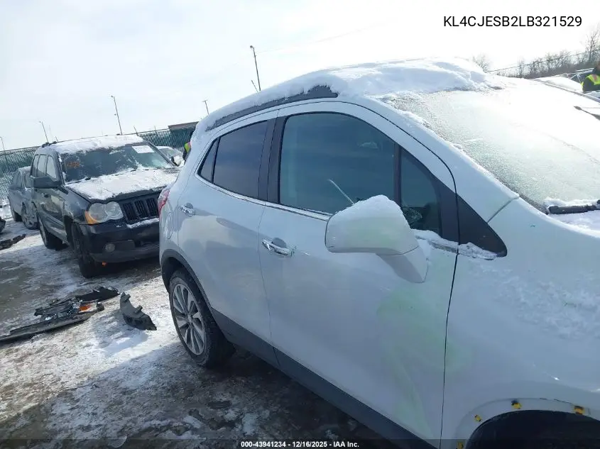 KL4CJESB2LB321529 2020 Buick Encore Awd Preferred