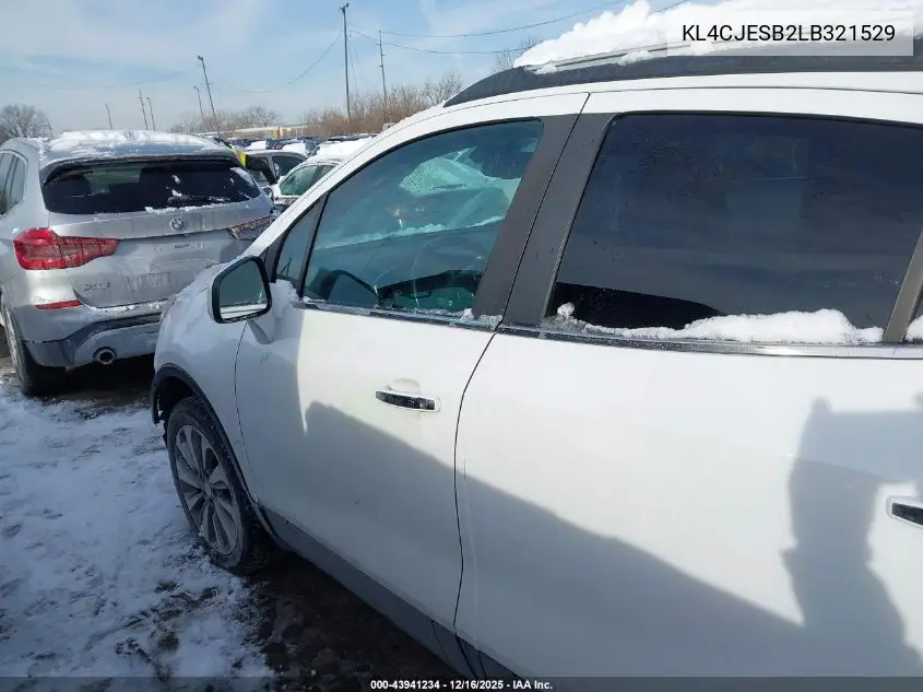 KL4CJESB2LB321529 2020 Buick Encore Awd Preferred