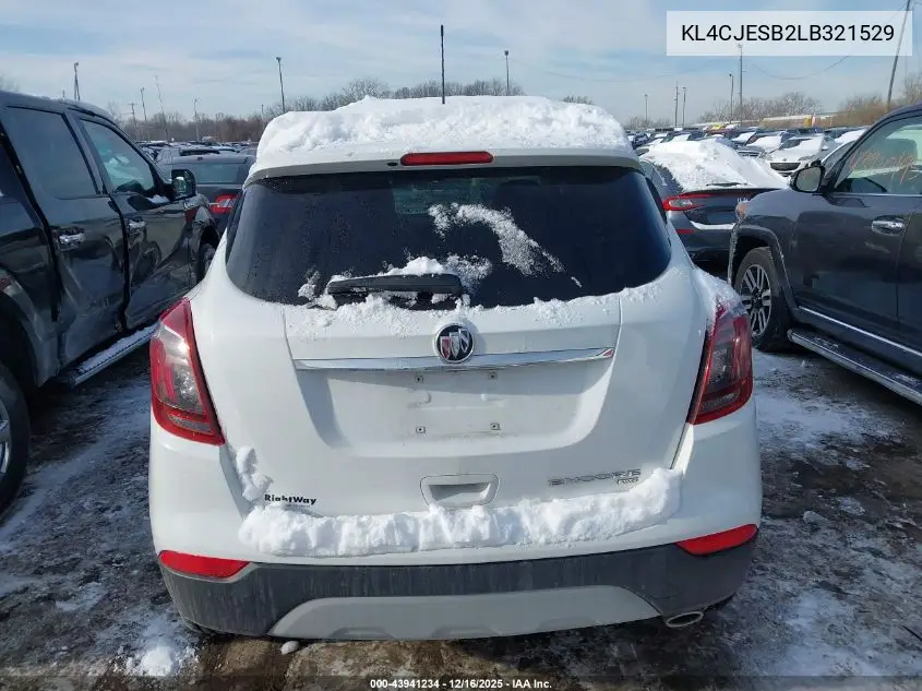 KL4CJESB2LB321529 2020 Buick Encore Awd Preferred