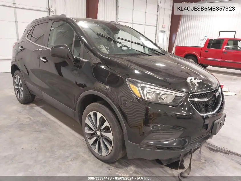 KL4CJESB6MB357323 2021 Buick Encore Awd Preferred