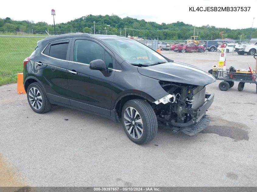 KL4CJESB2MB337537 2021 Buick Encore Awd Preferred