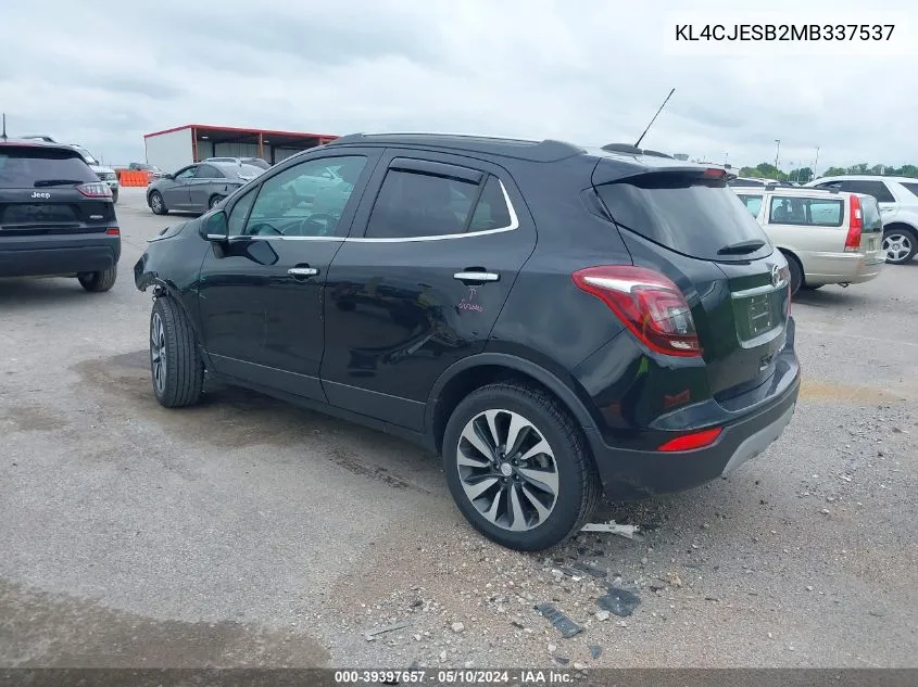 KL4CJESB2MB337537 2021 Buick Encore Awd Preferred