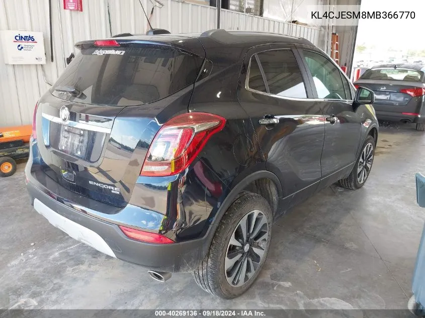 KL4CJESM8MB366770 2021 Buick Encore Awd Preferred