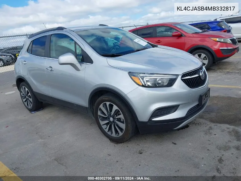 KL4CJASB4MB332817 2021 Buick Encore Preferred