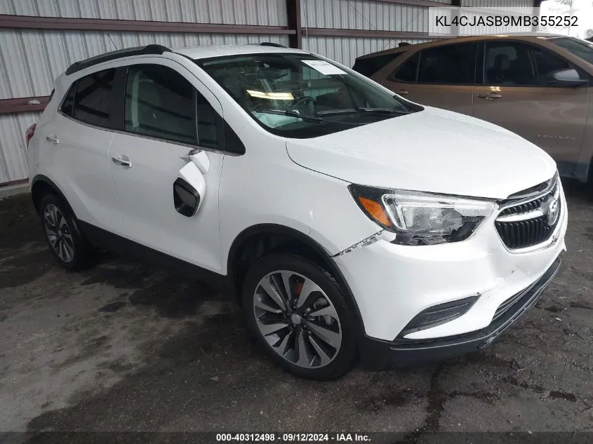 KL4CJASB9MB355252 2021 Buick Encore Fwd Preferred