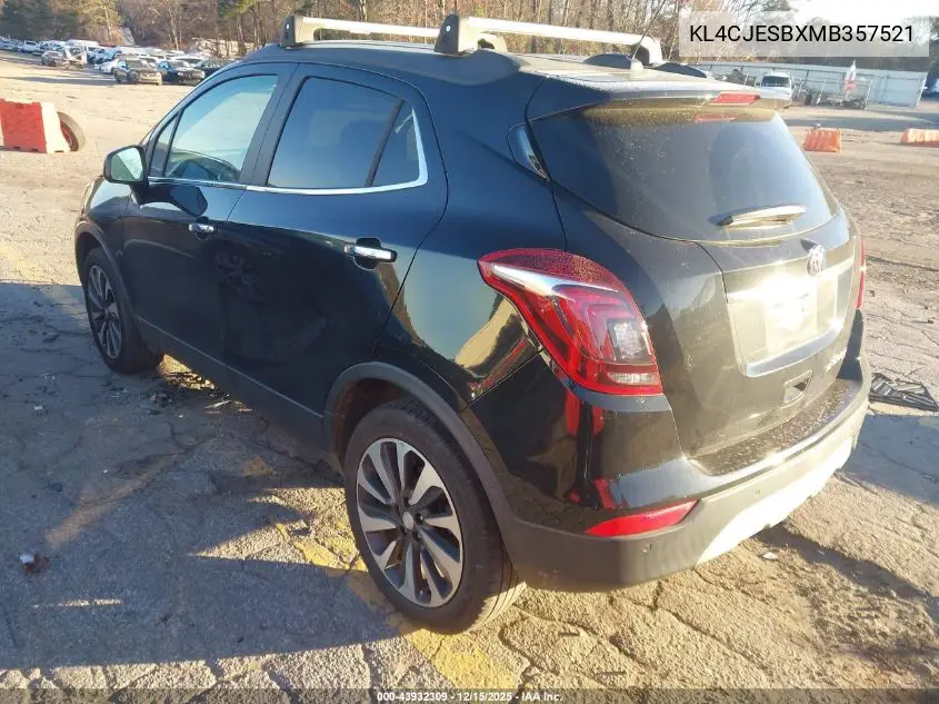 KL4CJESBXMB357521 2021 Buick Encore Awd Preferred