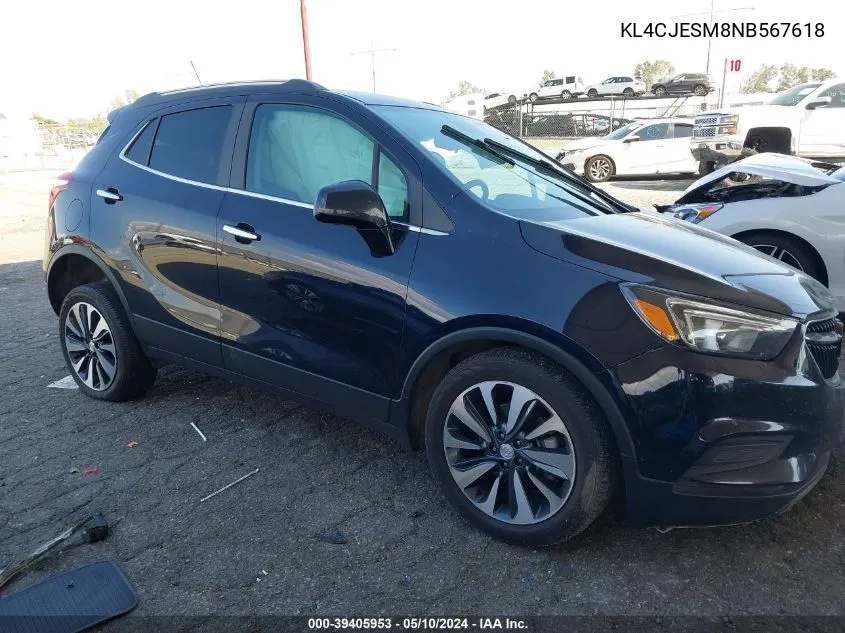 KL4CJESM8NB567618 2022 Buick Encore Awd Preferred