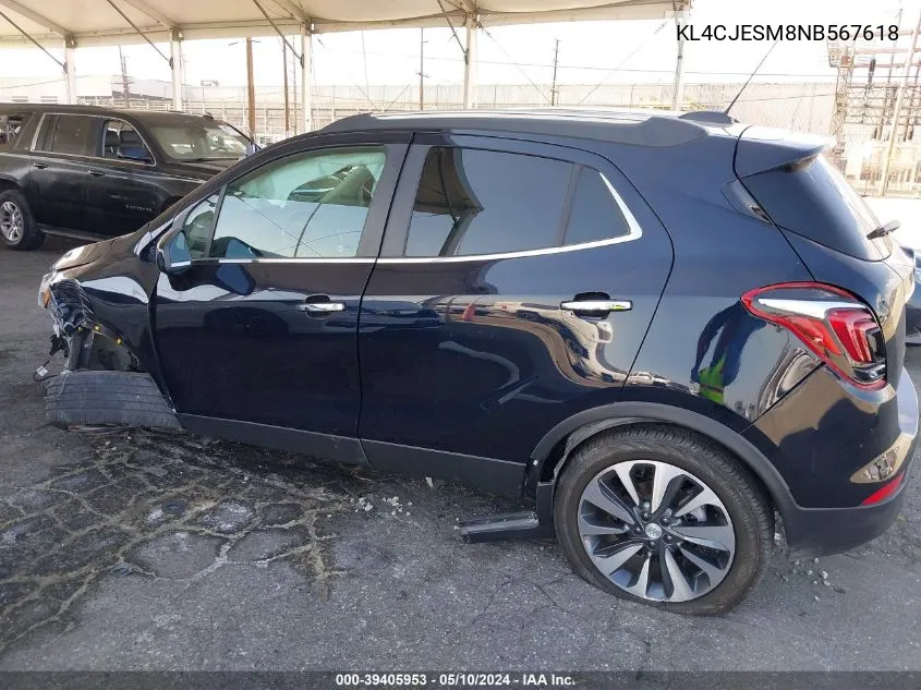 2022 Buick Encore Awd Preferred VIN: KL4CJESM8NB567618 Lot: 39405953