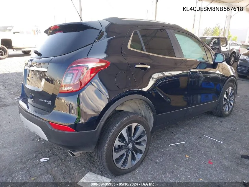 KL4CJESM8NB567618 2022 Buick Encore Awd Preferred