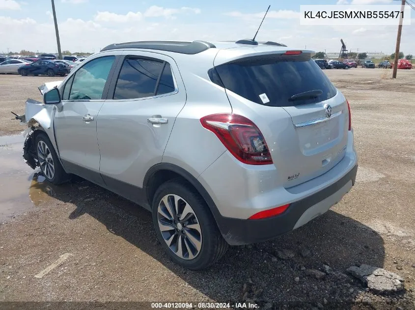 KL4CJESMXNB555471 2022 Buick Encore Awd Preferred