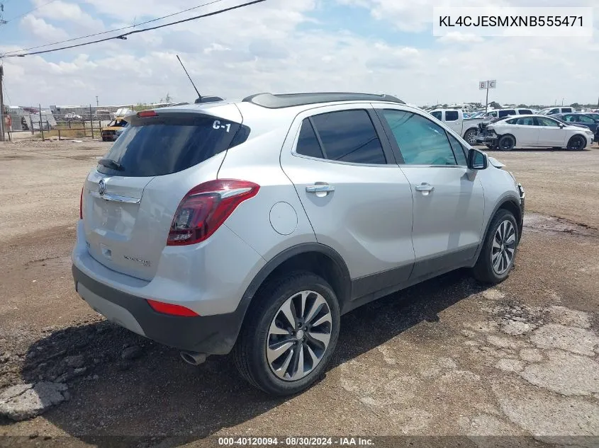 KL4CJESMXNB555471 2022 Buick Encore Awd Preferred