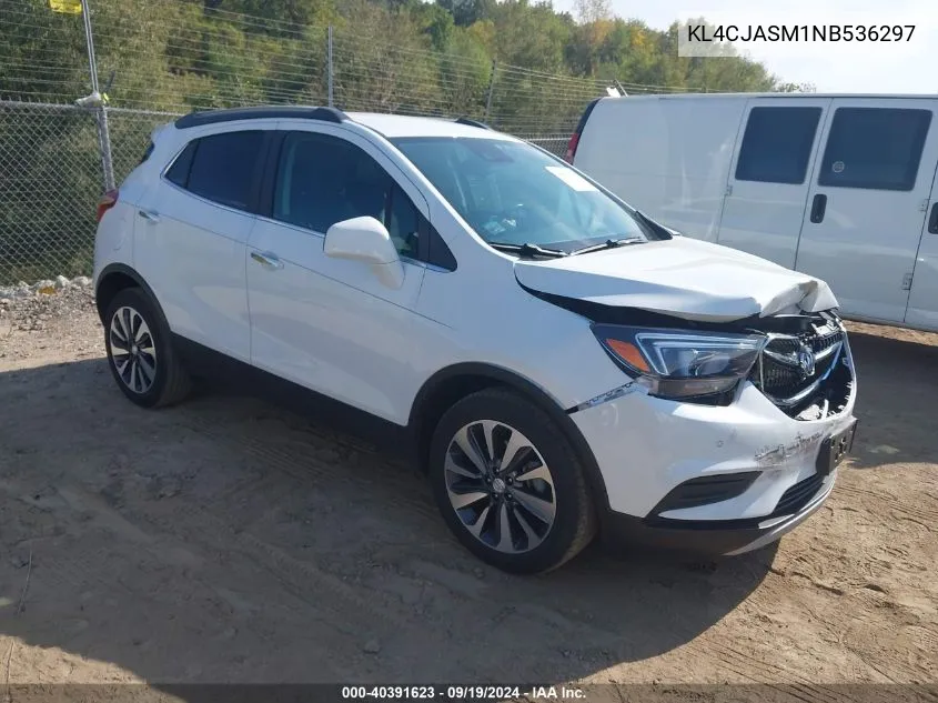 2022 Buick Encore Fwd Preferred VIN: KL4CJASM1NB536297 Lot: 40391623