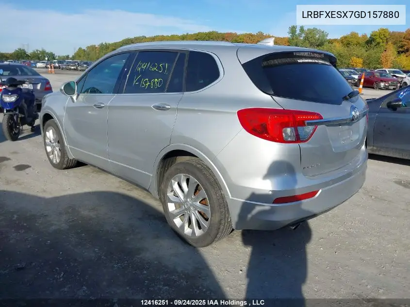 LRBFXESX7GD157880 2016 Buick Envision
